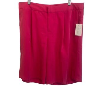 ELOQUII Pink Women’s Shorts size 14 NWT